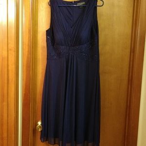 Jessica Howard navy blue dress